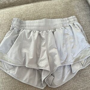 Lululemon Athletica Gray Athletic Shorts Lightweight Moisture-Wicking